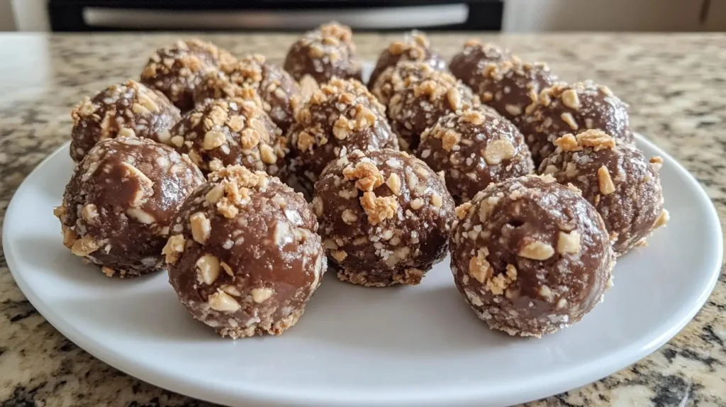 Home 1 Easy Homemade Butterfinger Balls: No-Bake Candy Bar Perfection