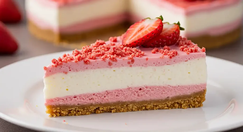 Home 9 Strawberry Crunch Cheesecake Delight